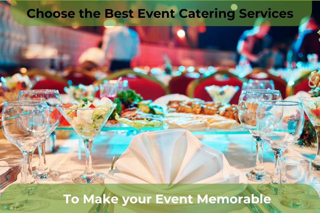 The best representation of meals, drinks, and foods for a wedding event. It’s the result of choosing the best event catering services.