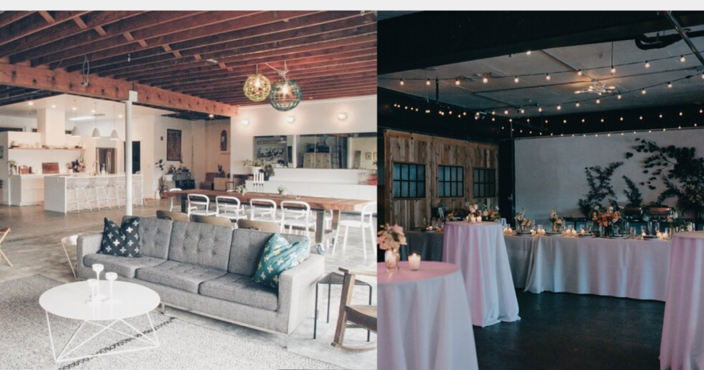 Union/Pine, a minimalist event venue for stylish gatherings in Portland