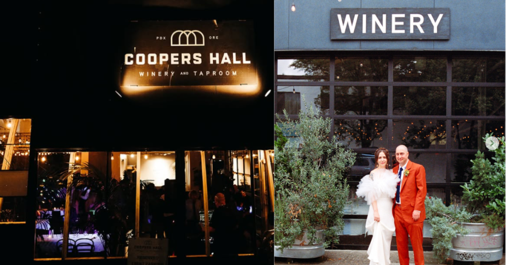 Coopers Hall, a stylish wine venue in Portland