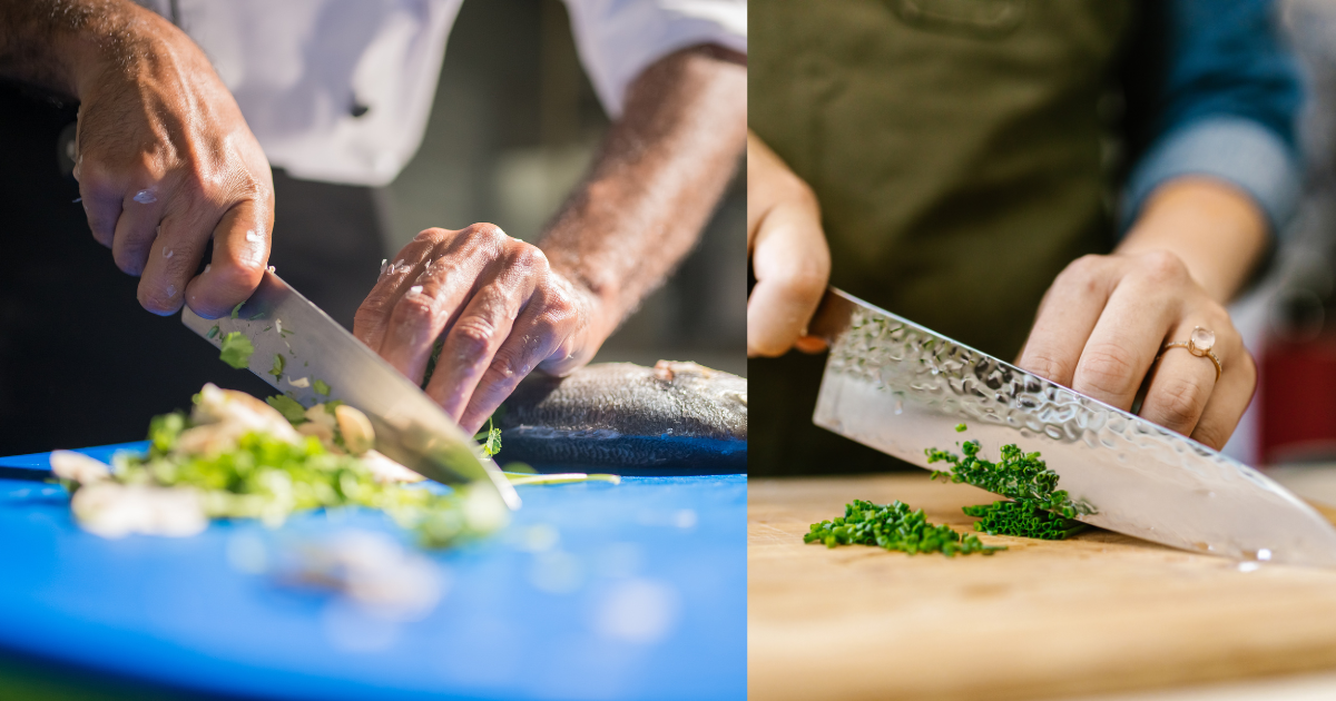 Chefs using Miyabi Birchwood SG2