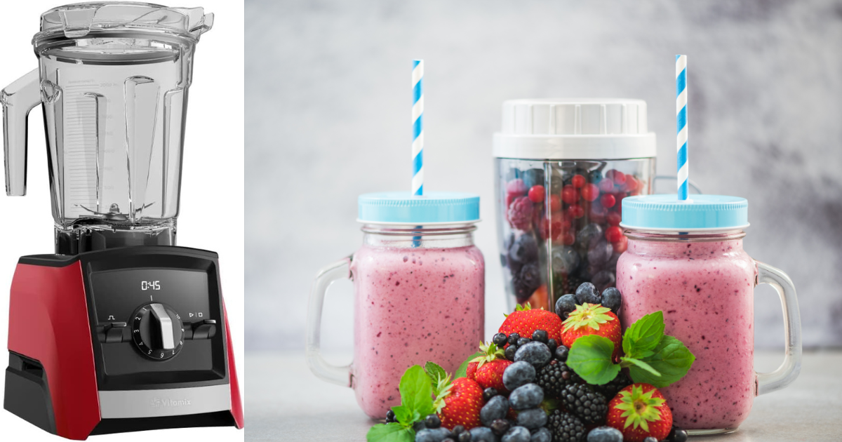 Vitamix A3500 Ascent Blender Candy Apple Red