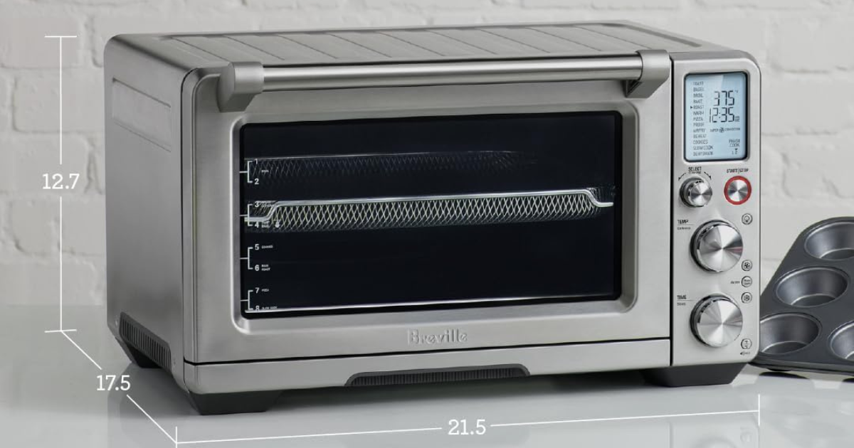 Capacity of the Breville Smart Oven for meals
