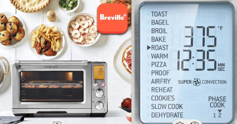 Breville Smart Oven Air Fryer Pro and Convection Oven, Brushed Stainless Steel