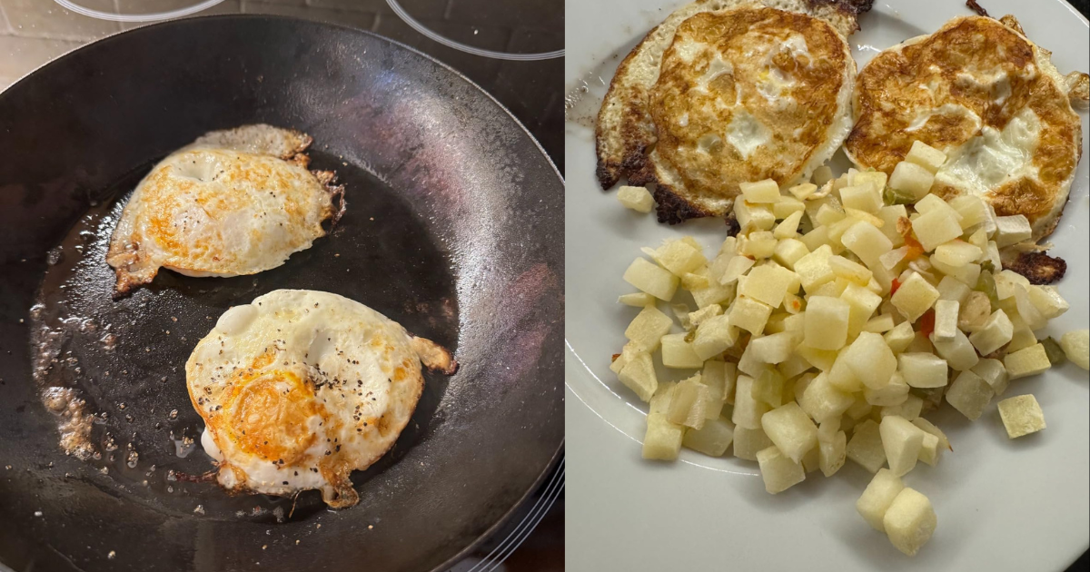 First Use Experience of the Made In Carbon Steel Fry Pan