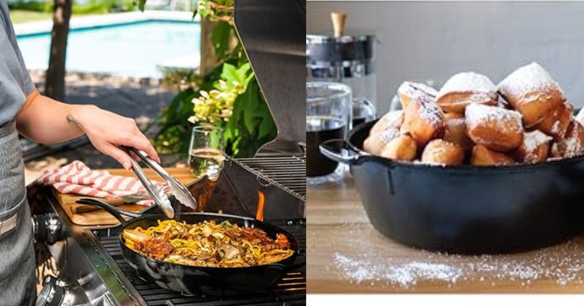 A customer bought a Lodge Blacklock Cast Iron