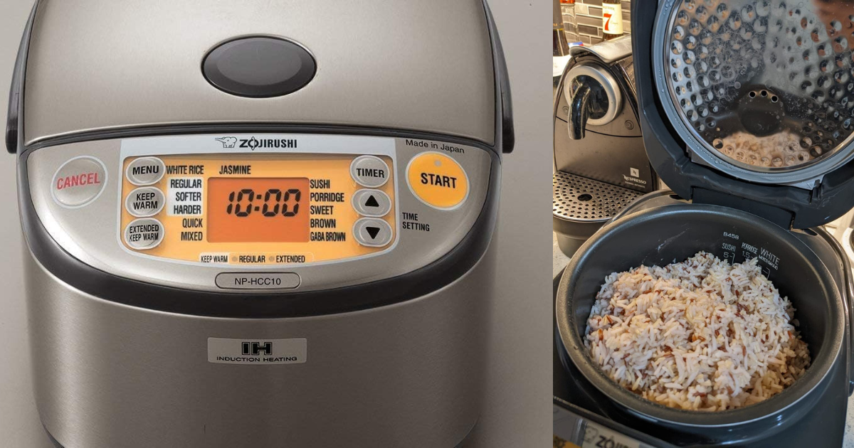 Zojirushi NP-HCC10XH rice cooker