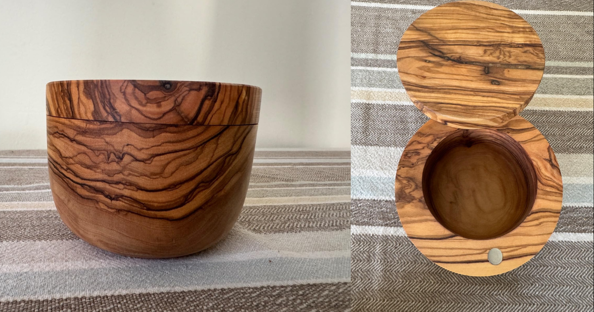 Cleaning and maintenance of Berard Olive Salt Keeper 