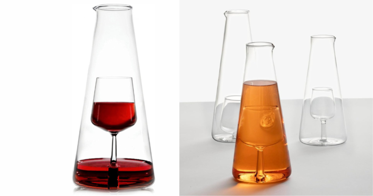 Ichendorf Handblown Glass Carafe