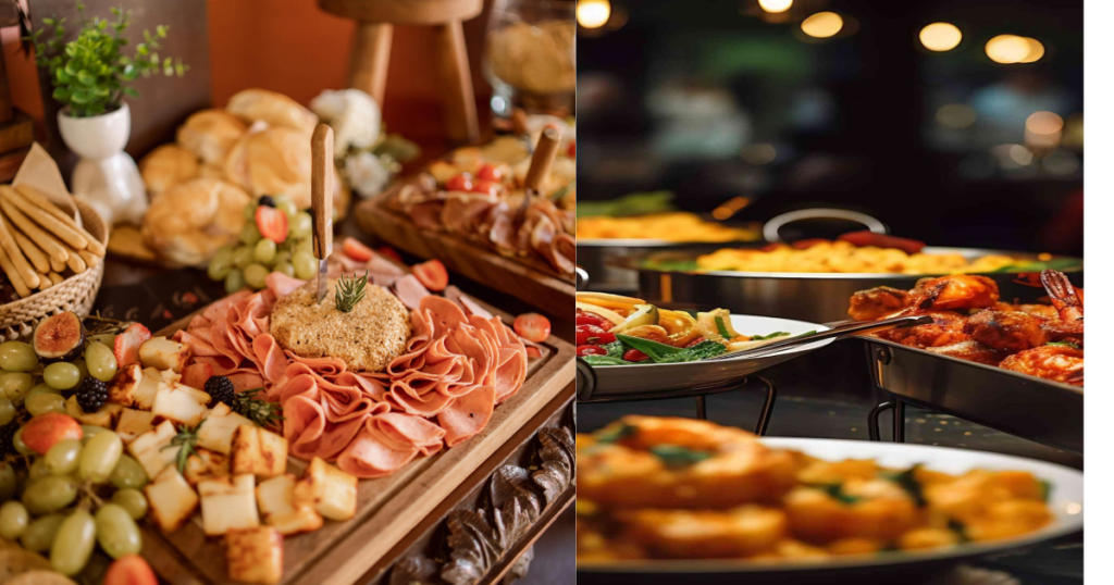 Full-Service Catering and Drop-Off Catering