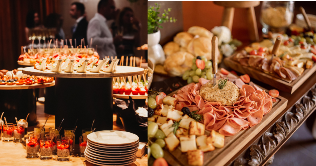 Catering style for different events