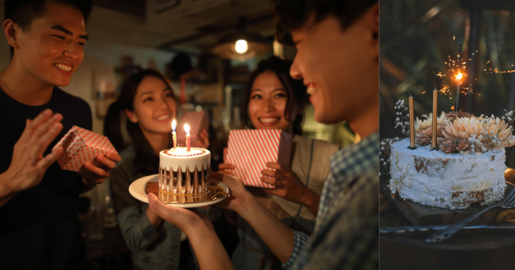 Birthday party dinner