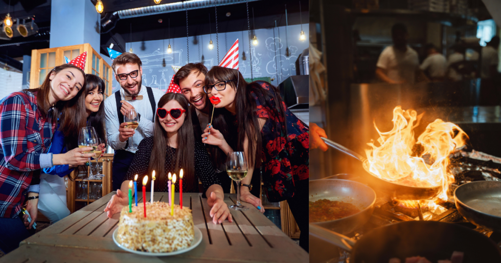 Hire personal chef for birthday