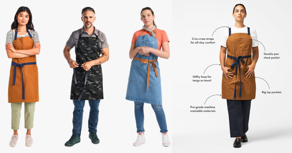 Hedley & Bennett chef apron 