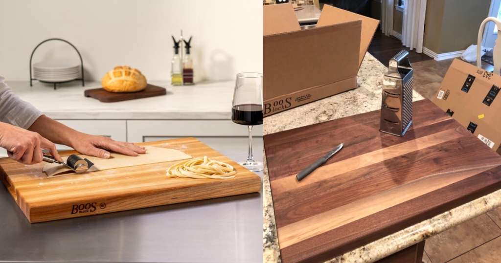 Boos block cutting board