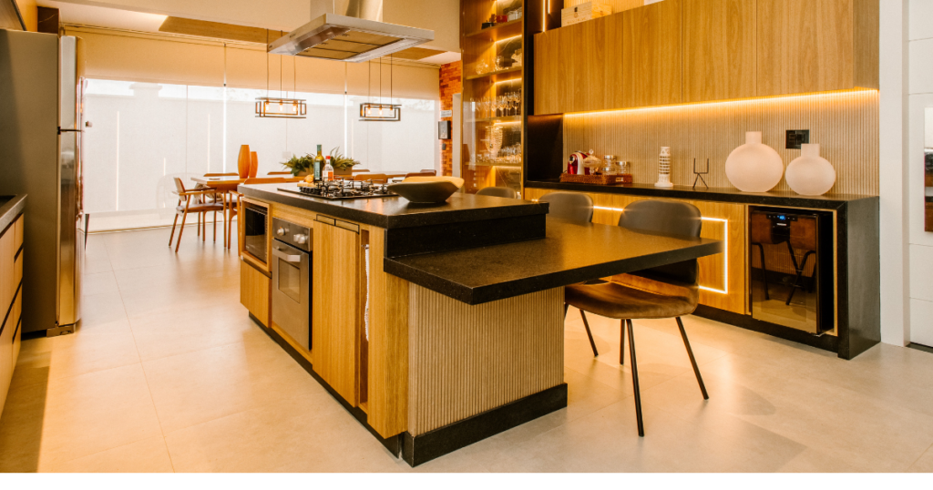 Home Kitchen for a chef to cook 