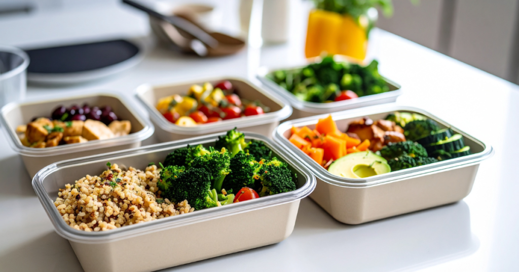 Airtight food containers for food storage 