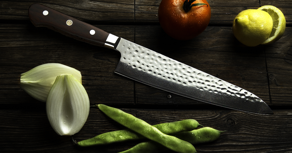 Deep knife maintenance routine