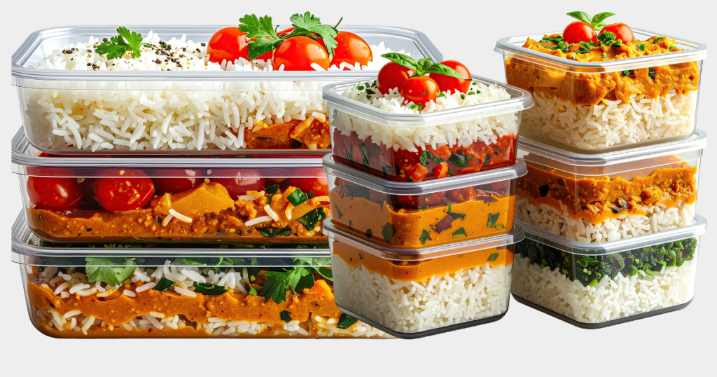 High-protein vegan meal prep 